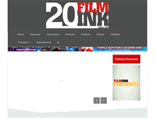 Tablet Screenshot of filmink.com.au